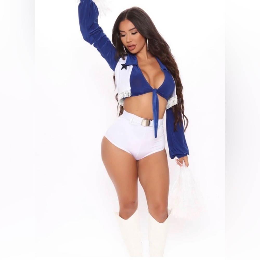 NWT Fashion Nova Dallas cheerleader costume (S)